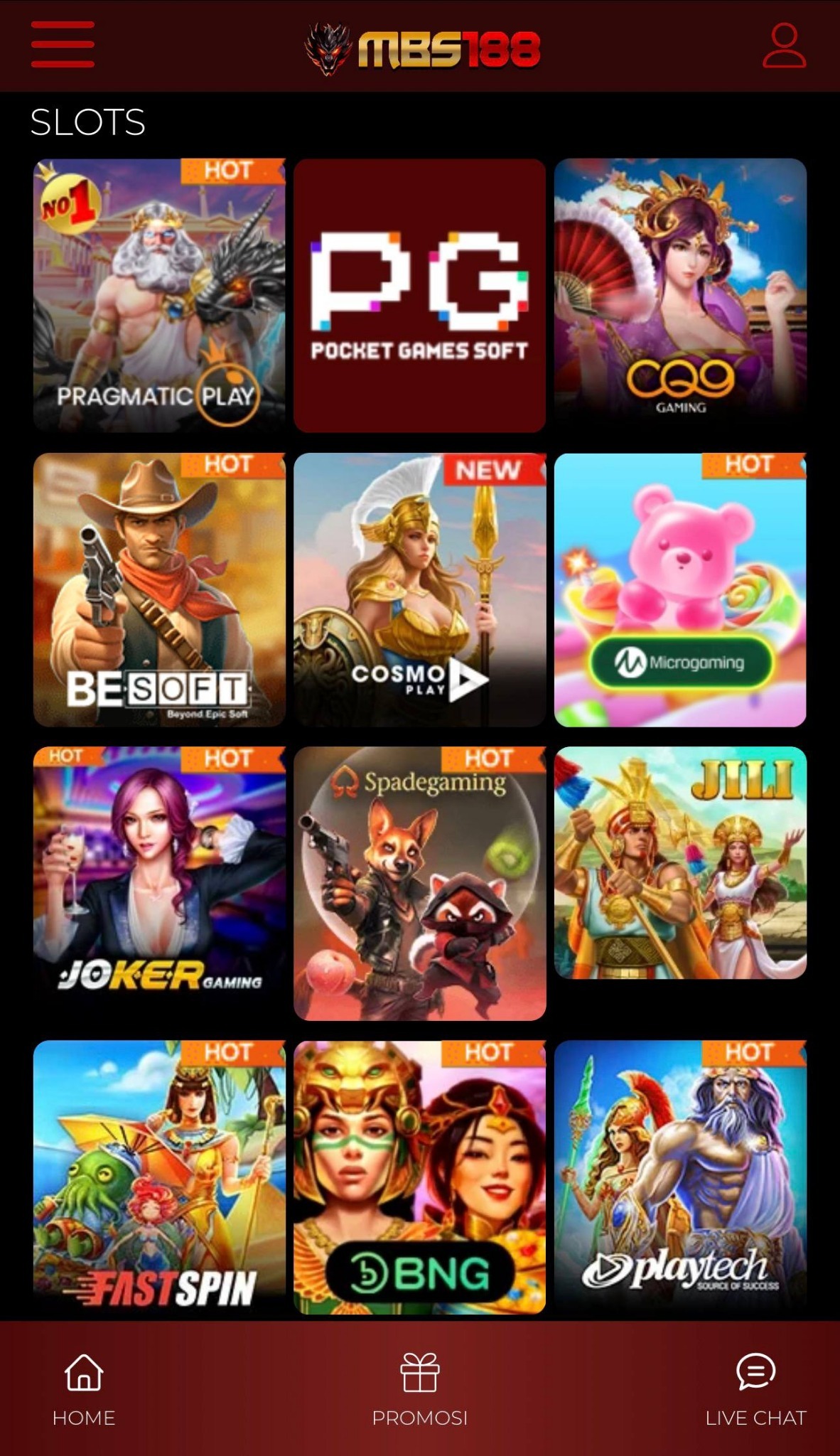 Preview slots MBS188
